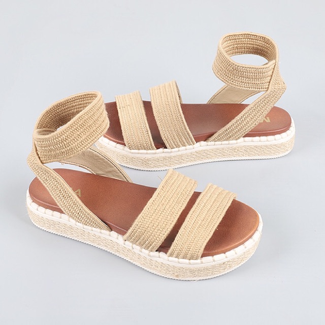 ❤Sandal Mia quai ngan+ thun xuất dư ( Order) SẴN 41 nude