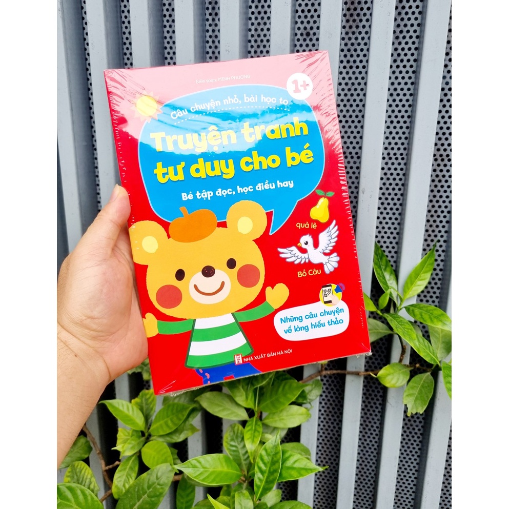 Sách - Truyện tranh tư duy cho bé -Có QR code đọc truyện