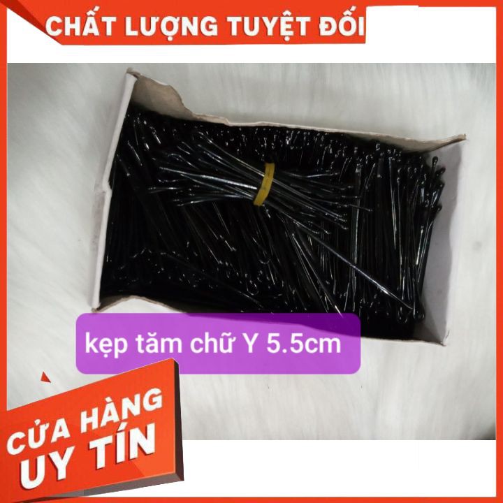 Kẹp xẹt tăm ghim tóc chữ U - ( 5cm, 6cm, 7cm) Kẹp chữ Y ( 5,5cm )  bới tóc cô dâu thép sơn tĩnh điện cao cấp
