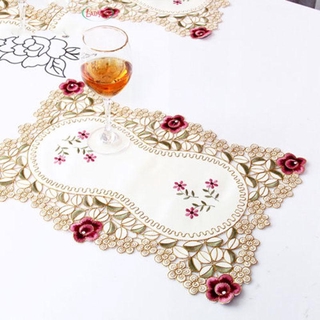 Khăn trải bàn ăn vải ren 30*45cm