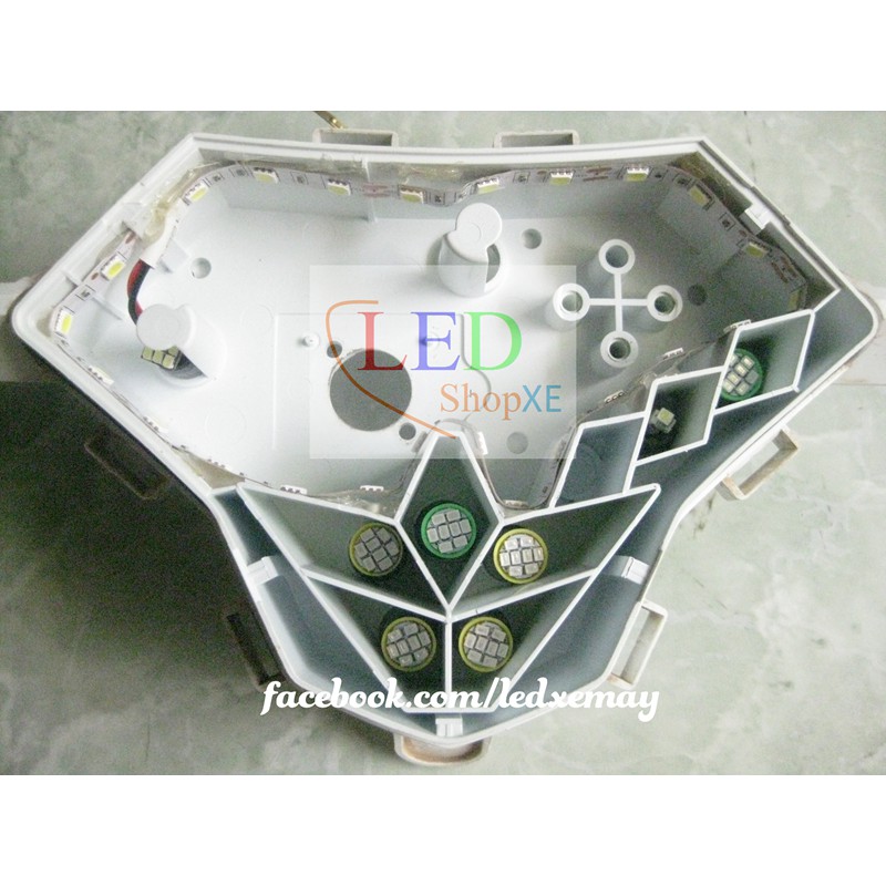 Bộ bóng đèn led T10 mini màu Trắng