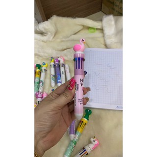 BÚT BI BẤM 8 MÀU