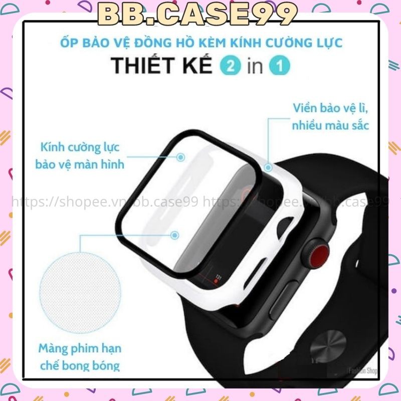 Ốp Bảo Vệ Đồng Hồ Thông Minh 2 In 1 🤖 Ốp Cường Lực Full Màn Ép Pồ Watch 2 Trong 1 Bảo Vệ Màn hình + Body - bb.case99