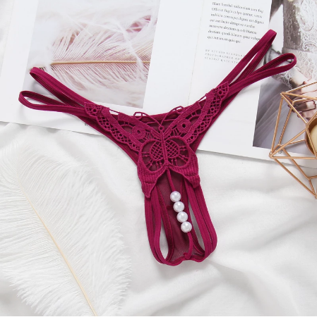 Đồ lót phụ nữ nóng bỏng sexy G-string Quần lót ren liền mạch Quần lót phụ nữ trong suốt Cám dỗ Tình dục Kéo dài Bộ bikini khiêu dâm | BigBuy360 - bigbuy360.vn