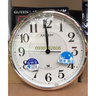 ĐỒNG HỒ TREO TƯỜNG GUTEN CHỊU NƯỚC