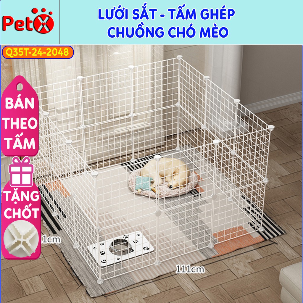 ( Tăng chốt+ vòng cổ lục lac ) SỈ SLL Tấm Lưới Sắt Lắp Ghép Chuồng Chó, Chuồng Mèo ,Chuồng Thỏ , Bọ ú..vv