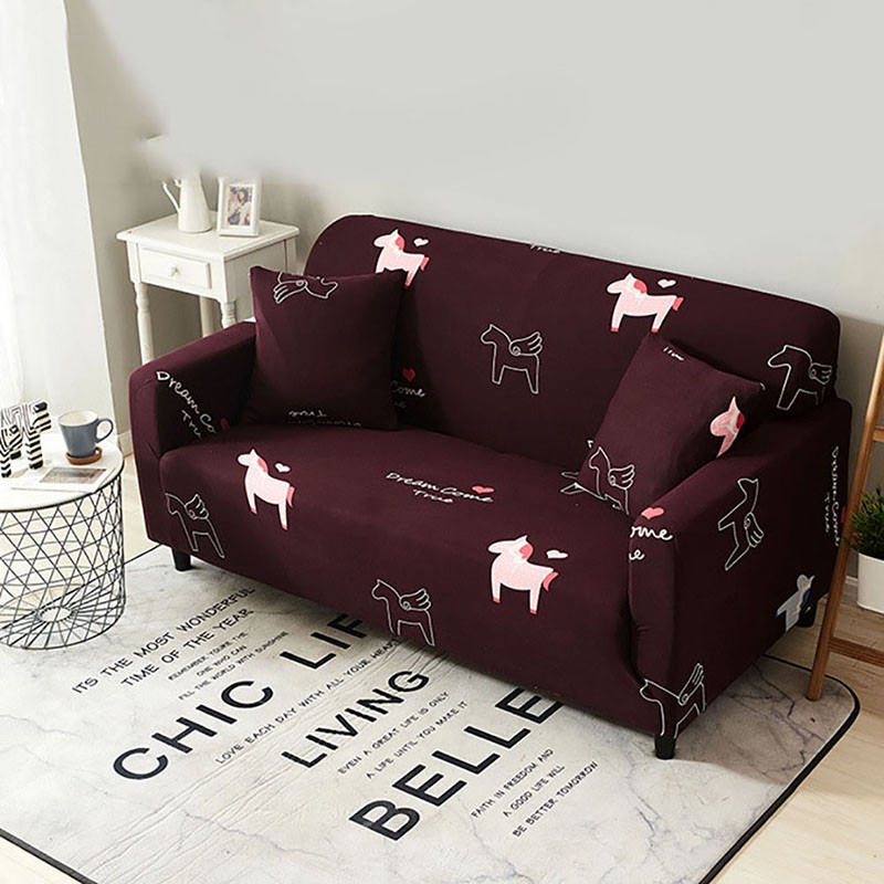 Vỏ Bọc Ghế Sofa Co Giãn In Họa Tiết Độc Đáo