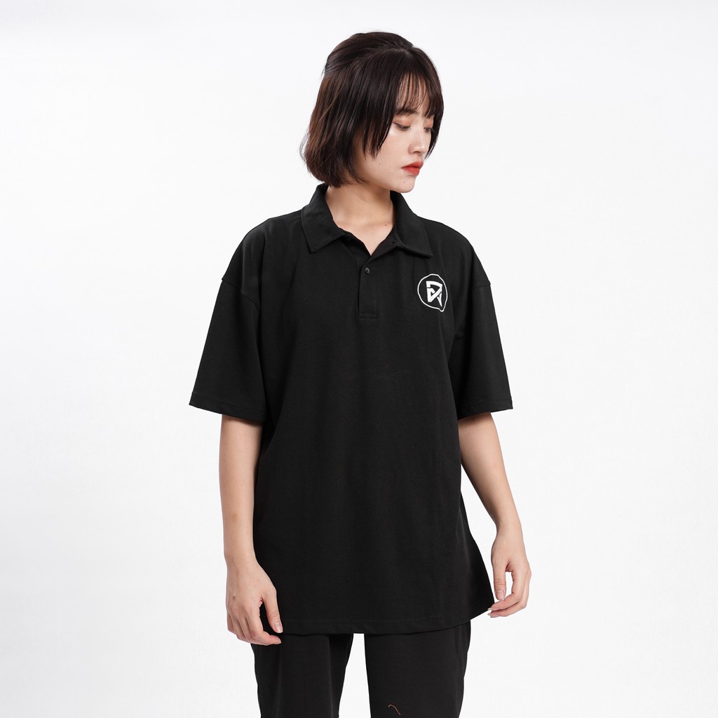 Áo thun POLO BASIC Unisex phông trơn nam nữ tay lỡ mùa hè oversize form rộng thời trang. | BigBuy360 - bigbuy360.vn