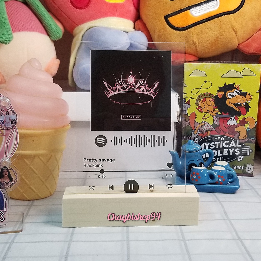 Khung ảnh Spotify mica BLACKPINK