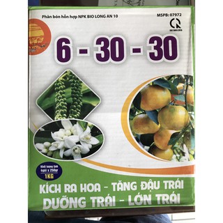 6-30-30 HỘP 1KG - QUẢ CẦU LỬA 007 - BIO JAPAN