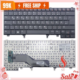 [NEW]BÀN PHÍM LAPTOP DELL E6420 ❤️FREESHIP❤️ E6430 E6230 E6330 KHÔNG MẠCH KHÔNG LED