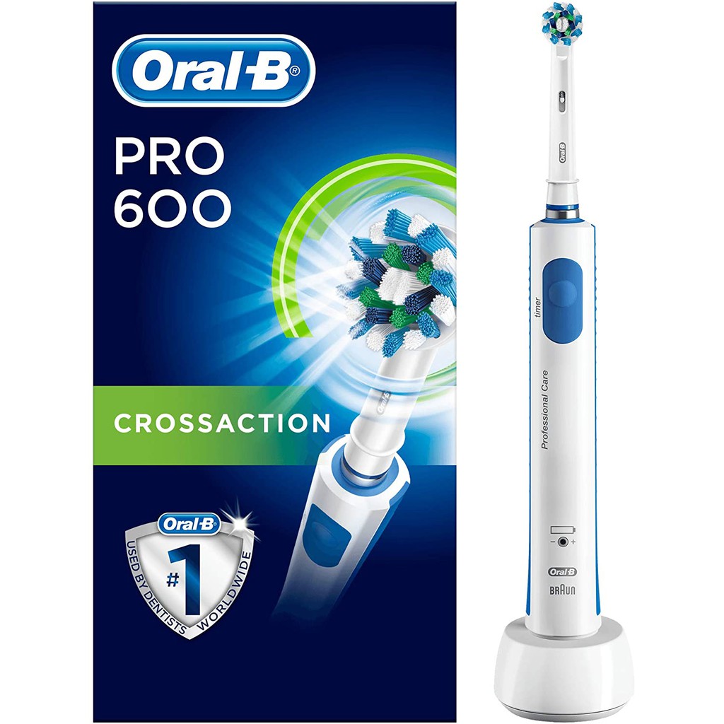 BÀN CHẢI ĐIỆN ORAL-B cho người lớn - Akku-Zahnbürste PRO 600 Cross Action, 1 St