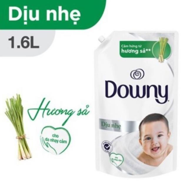 Nước xả vải Downy hương sả dịu nhẹ túi 1,6lít [Shop uy tín]