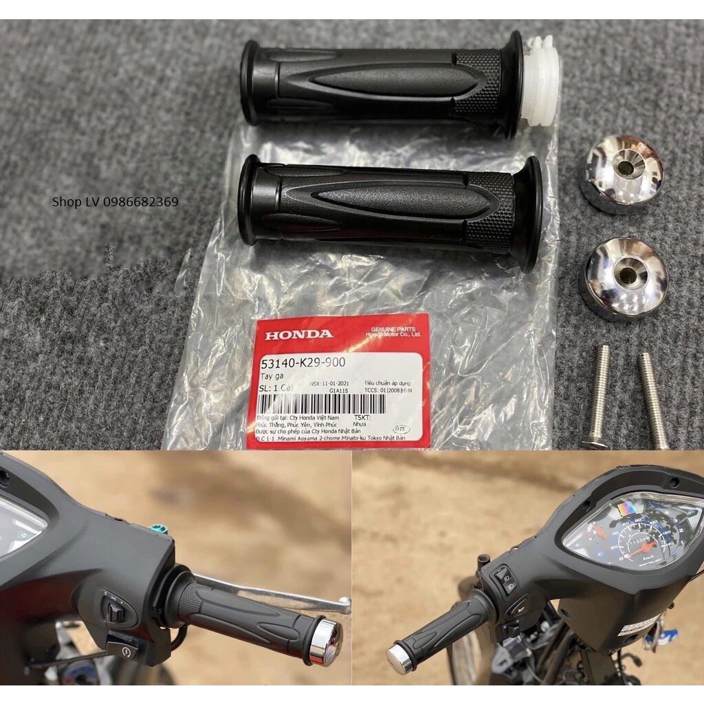 Tay nắm SH Mode + Gù lắp cho mọi dòng xe siêu êm