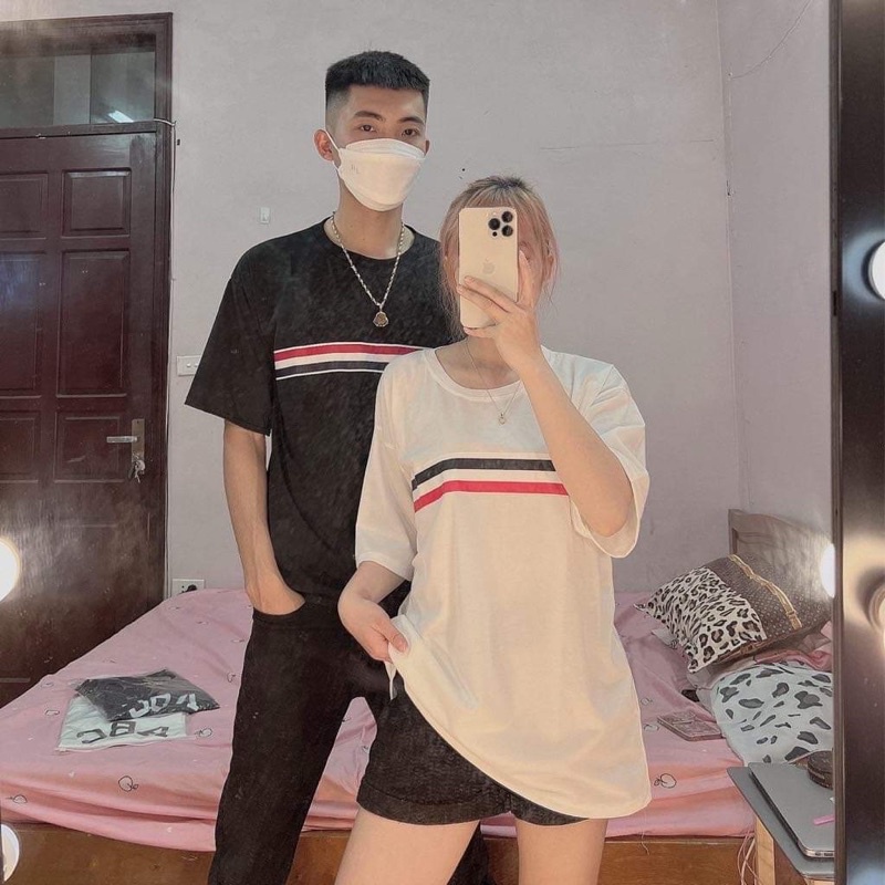 Áo in vạch ngang ngực TC6