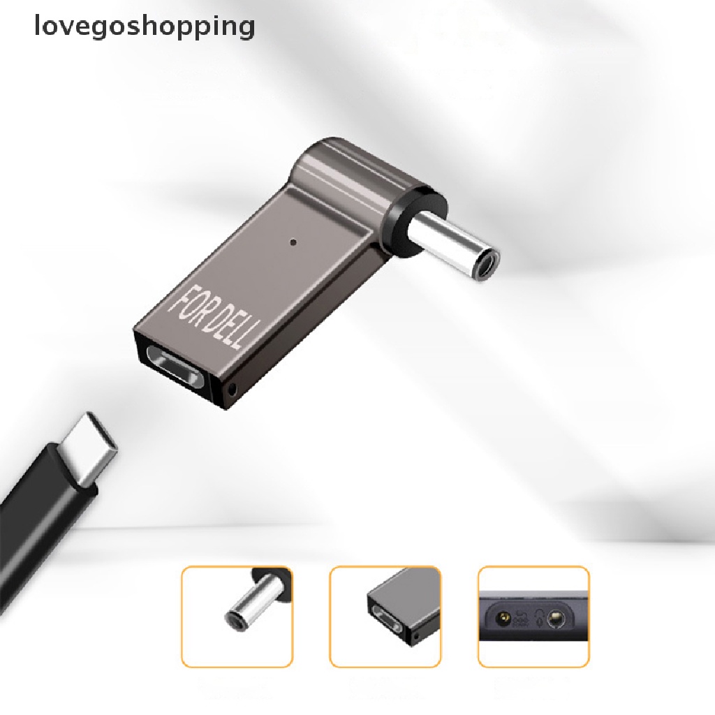 Đầu Nối Chuyển Đổi Nguồn Điện DC USB Type-C Sang DC Cho Laptop