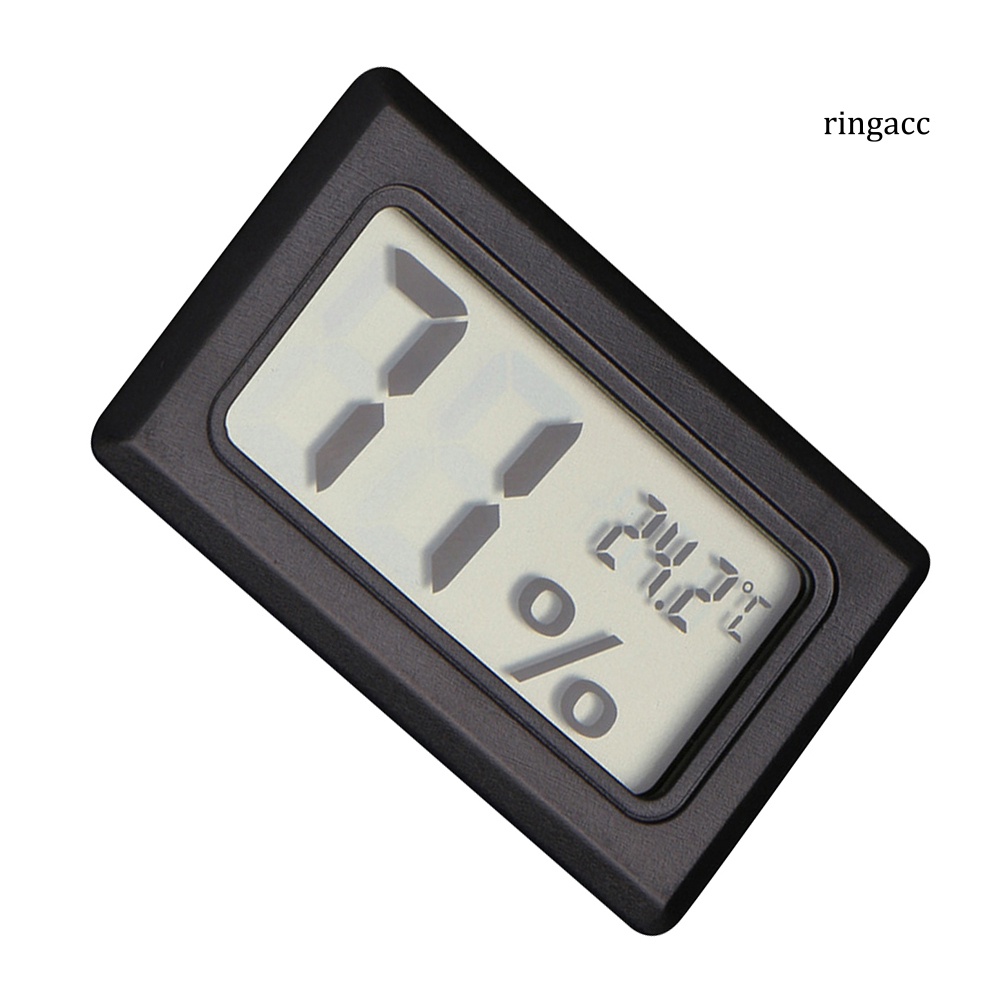 Máy đo nhiệt độ và độ ẩm không dây mini màn hình LCD