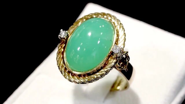 Đá Ngọc đế quang và Chalcedony thiên nhiên