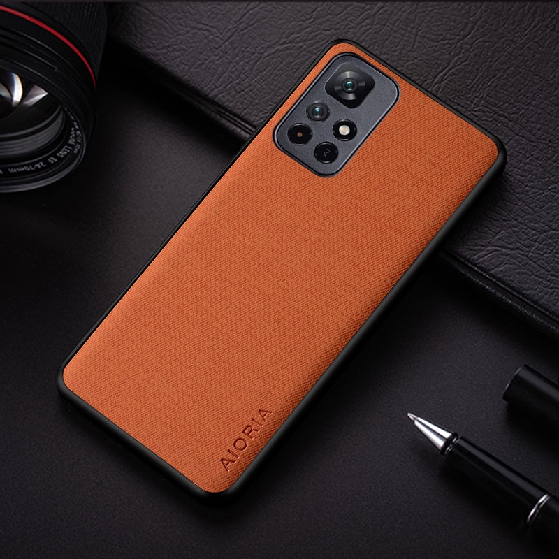 Bao Da Điện Thoại Màu Trơn Đơn Giản Cho redmi note 11 pro plus redmi note 11s 5g Ốp