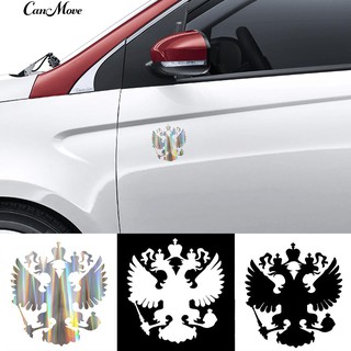 Decal dán xe hơi hình đại bàng phong cách Nga
