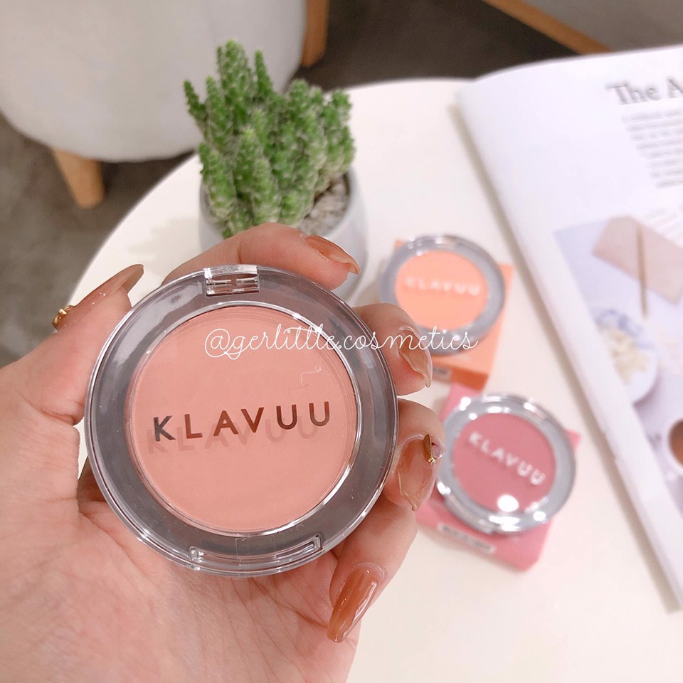 (CAM KẾT CHUẨN AUTH) Phấn Má Hồng Klavuu Urban Pearlsation Natural Powder Blusher (5.5g) | BigBuy360 - bigbuy360.vn