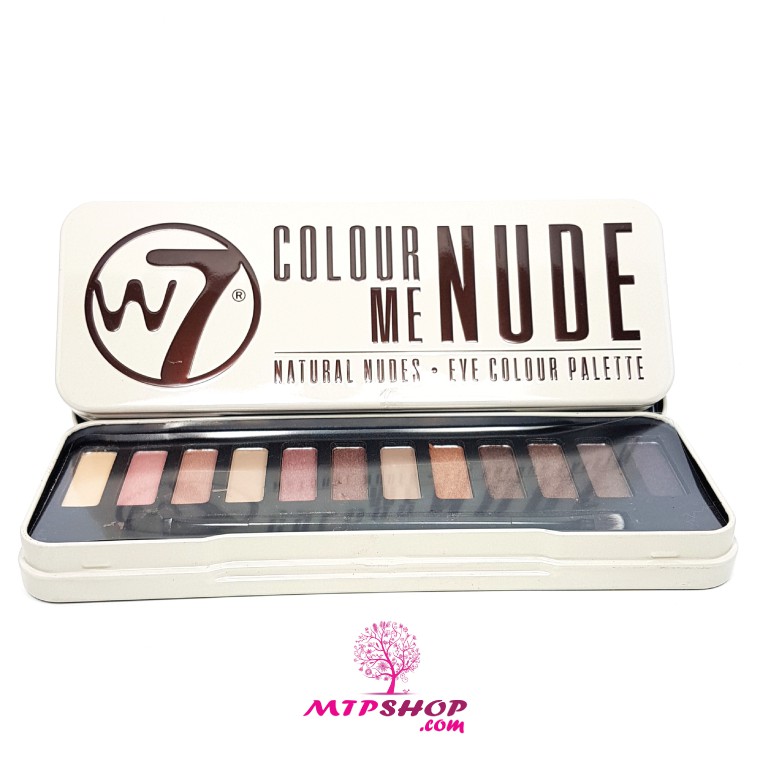Bảng Phấn Mắt W7 Colour Me Nude Natural Nudes Eye Colour Palette