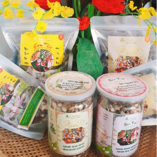 TRÀ THẢO MỘC AN NHIÊN HANDMADE (2 vị SEN TRÀ& TIÊN TRÀ)