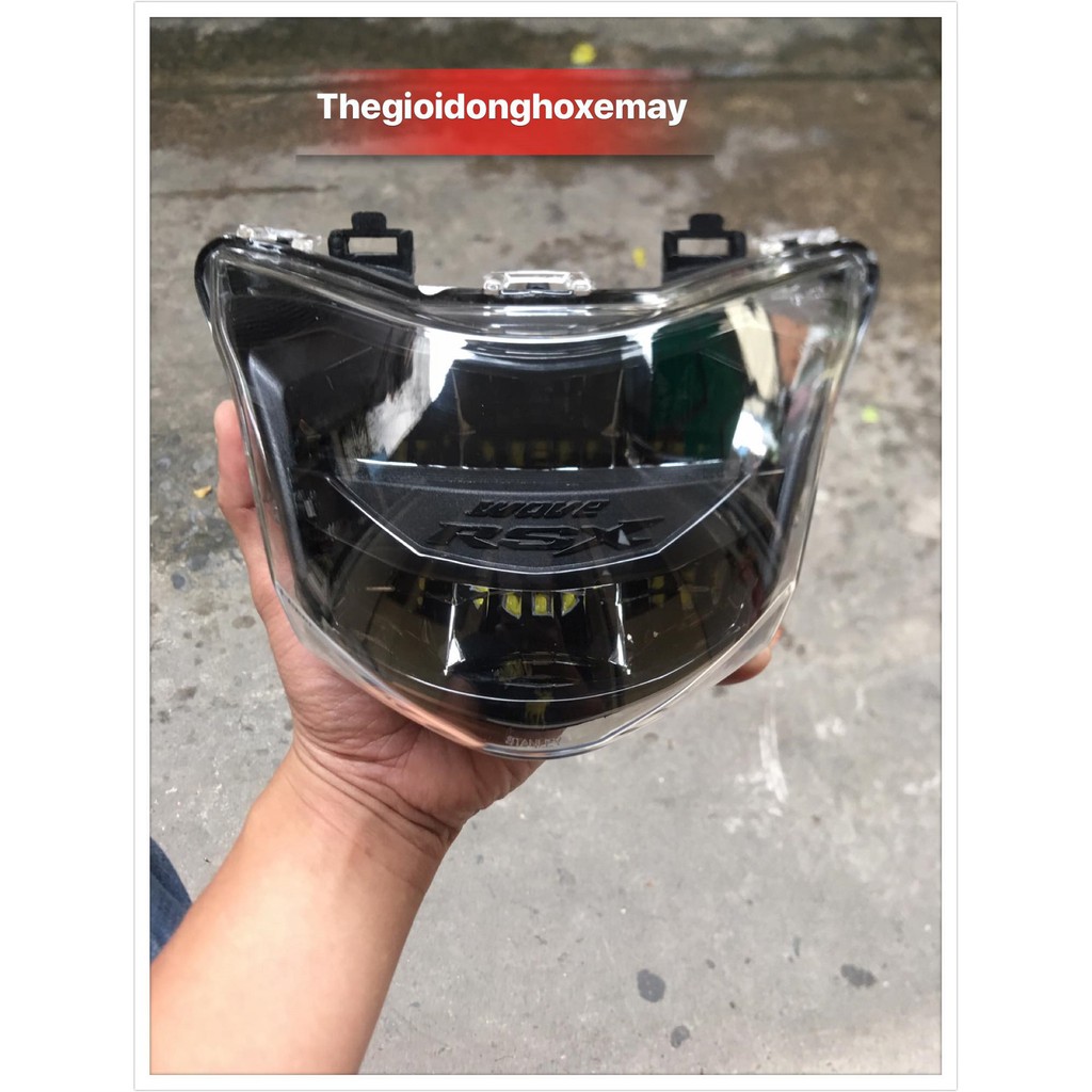 Đèn pha led 2 tầng cao cấp LEDLIGHT cho xe máy -Wave RSX 110 FI