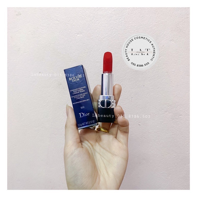 Son dior velvet 999 bản nhung mới nhất canh sale giá cực tốt | BigBuy360 - bigbuy360.vn