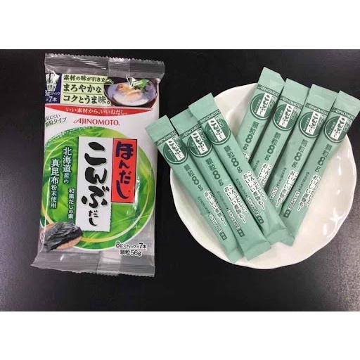 FamiShop Hạt nêm Rong Biển Ajinomoto 56g (8gx7gói)