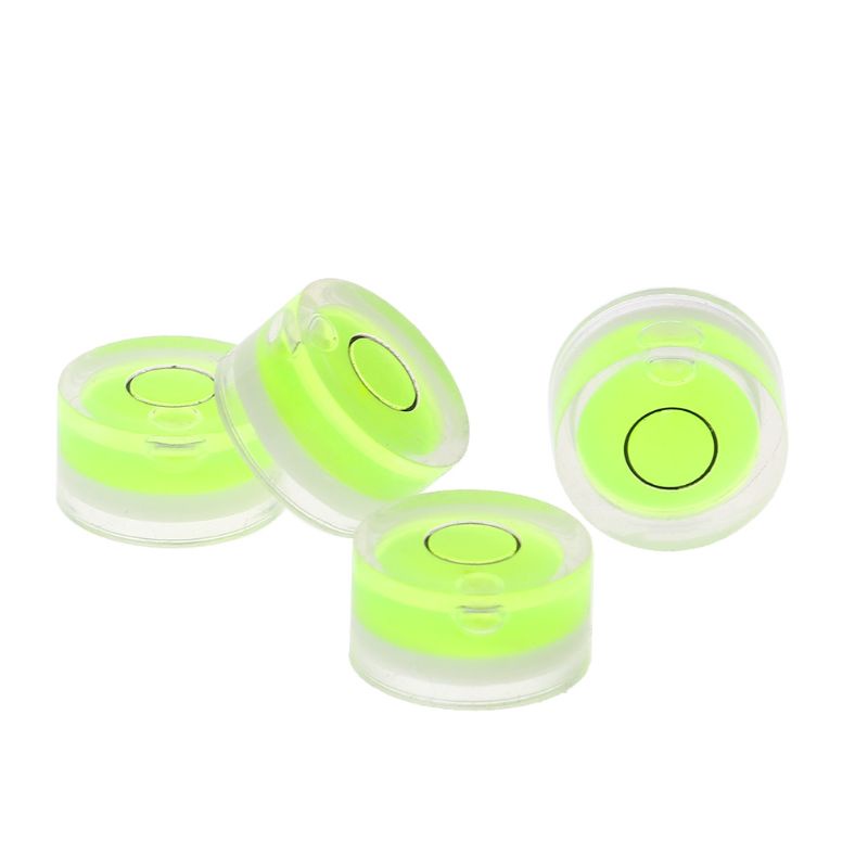 Set 4 Bong Bóng Tròn Màu Xanh Lá Độ Chính Xác Cao 15x8mm Chuyên Dụng Cho Máy Quay Đĩa Vinyl