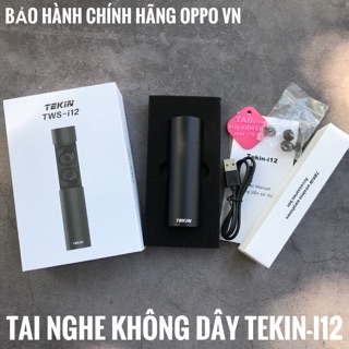 Tai Nghe Không Dây Tekin TWS - I12 - Tặng Kèm Oppo Reno2