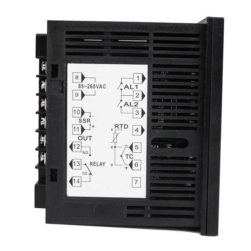 Rơ Le Kiểm Soát Nhiệt Độ Kỹ Thuật Số MC901 PID Loại K PT100 Đầu Ra SSR
