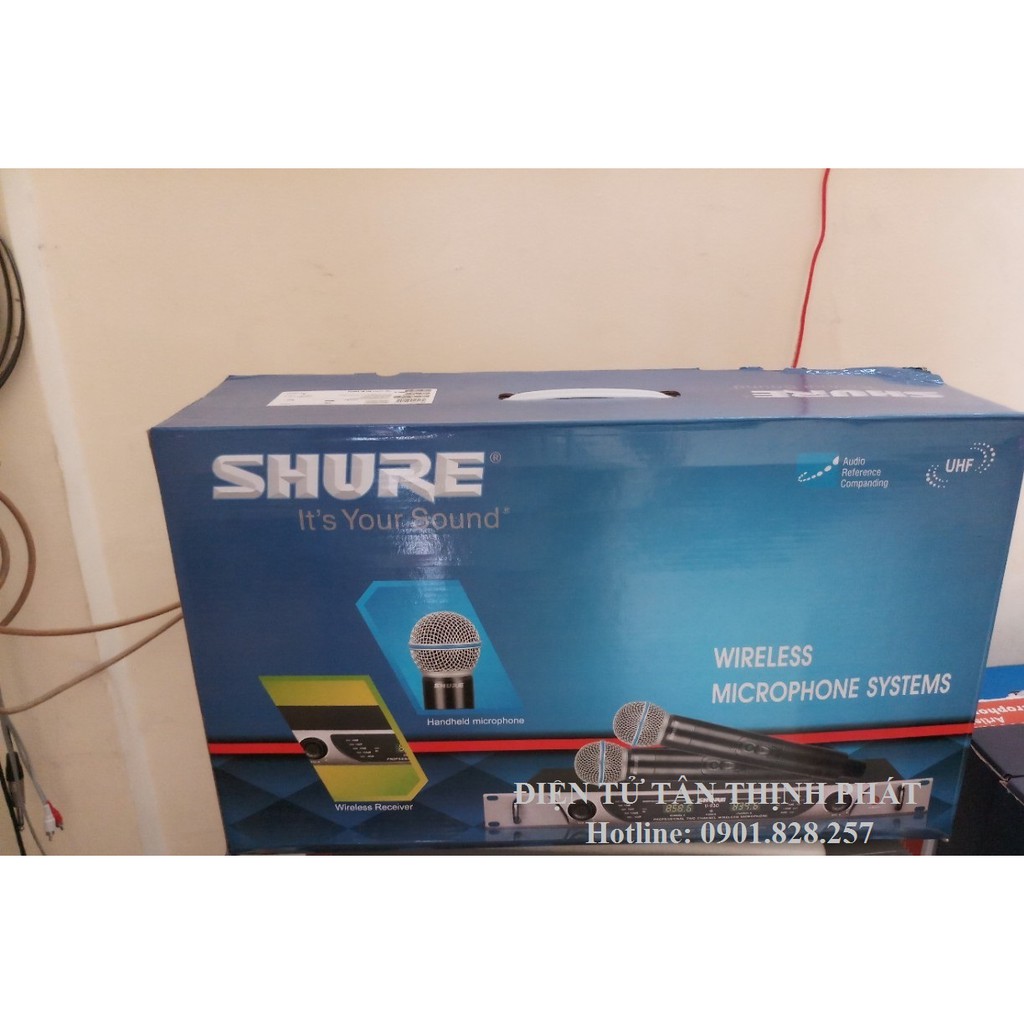 Micro không dây shure u930 hàng chuẩn cao cấp - shure u-930 - micro không dây - micro shure karaoke
