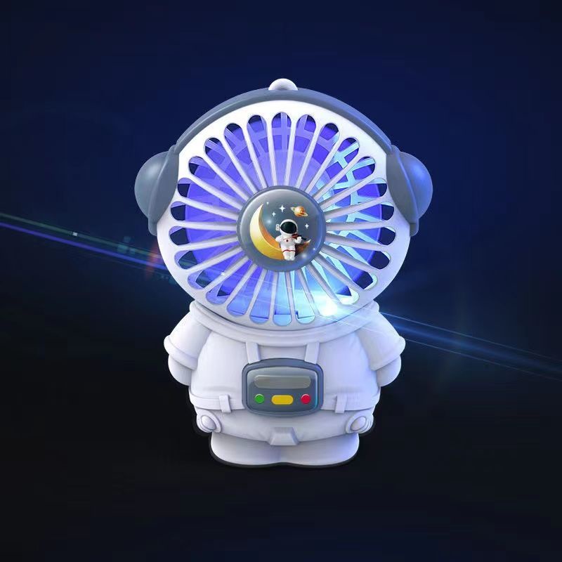 Quạt Mini Cầm Tay Hình Phi Hành Gia Sạc USB Tiện Dụng Mang Đi Du Lịch
