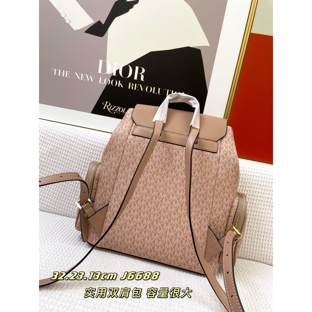 Balo nữ da thật thời trang cao cấp Michael Kors MK thiết kế phối màu đa dạng, phong cách trẻ trung