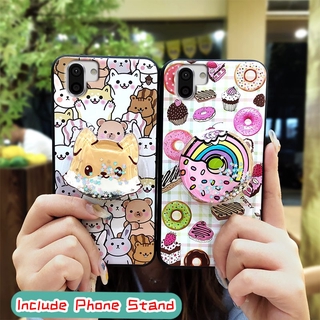 Ốp điện thoại nhựa dẻo có giá đỡ cho Sharp Aquos R2 / Shv42 / Sh-03K