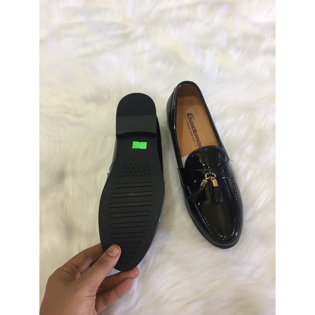 Giầy tây giày lười nam hàn quốc bóng chuông | BigBuy360 - bigbuy360.vn