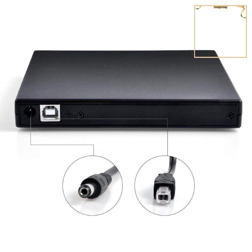 Đầu Đọc Đĩa Dvd Rom Dvd Rom Kết Nối Usb 2.0 Cho Laptop