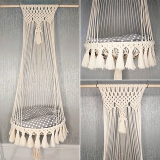 Xích đu macrame cho mèo (không đệm)