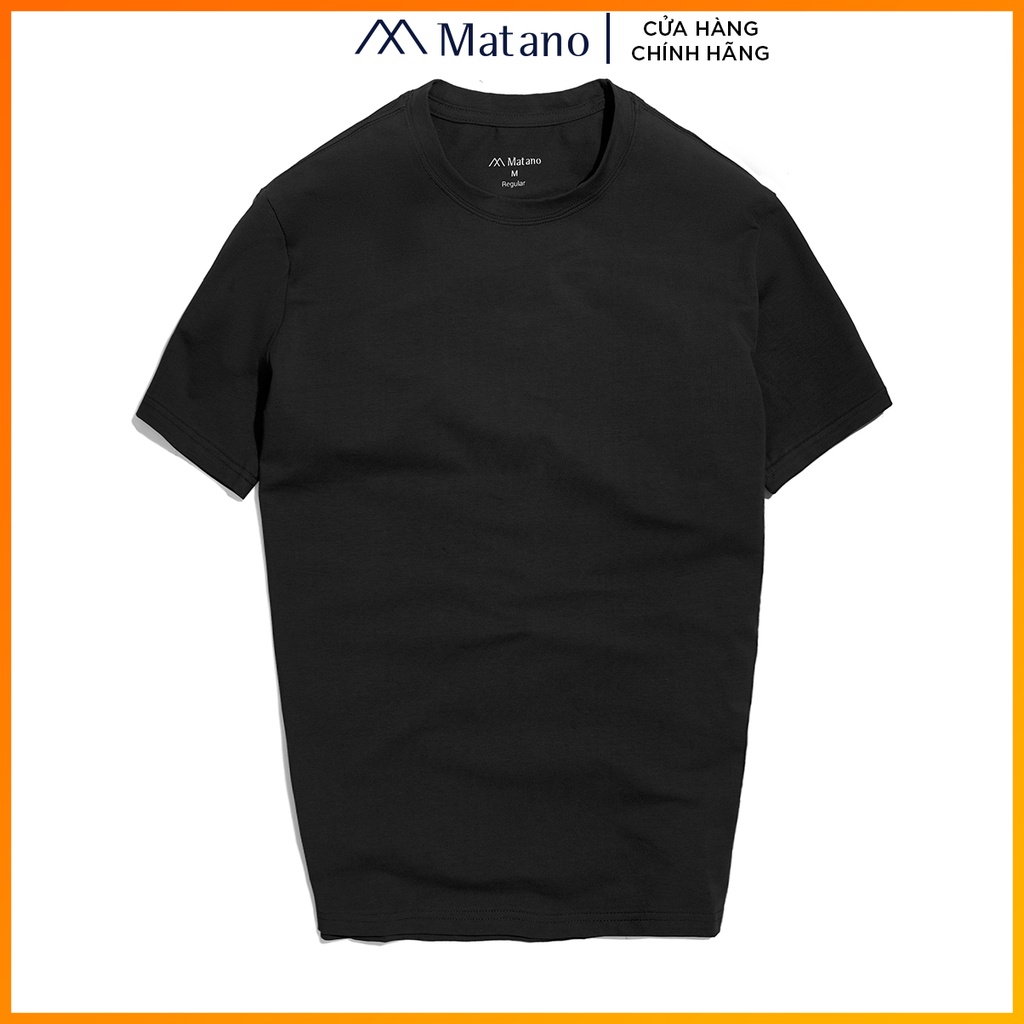 Áo thun nam cổ tròn trơn MATANO 042 - Áo phông nam ngắn tay đơn giản dễ mặc vải cotton 4 chiều đẹp giá rẻ | BigBuy360 - bigbuy360.vn