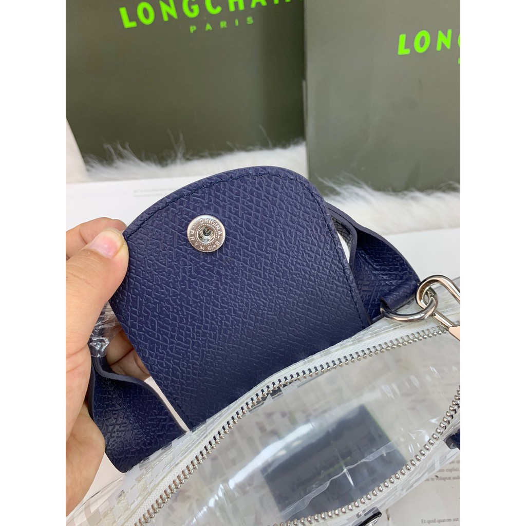 🎉PROMO🎉🍒💯 LONGCHAMP Túi Xách PVC Trong Suốt Phiên Bản Giới Hạn Thời Trang Mới 2020 1512