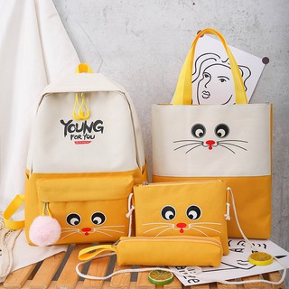 Set balo 4 món thời trang - YOUNG 5 màu