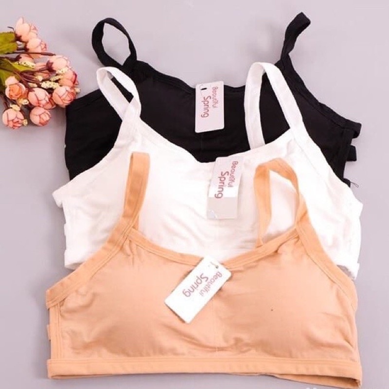 [Mã FADEP0610 giảm 10K đơn 99K] Áo bra 3 dây học sinh có đệm ngực (35-45kg) | BigBuy360 - bigbuy360.vn