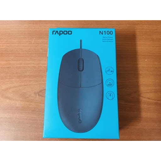 Bộ bàn phím chuột quang RAPOO chính hãng, có dây