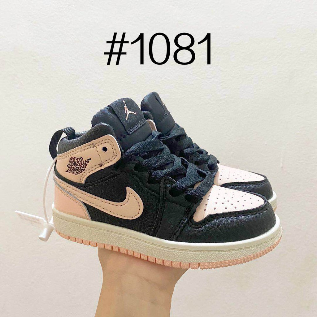 Air Jordan1 giày trẻ em giày thể thao bé trai và bé gái giày thể thao thời trang unisex