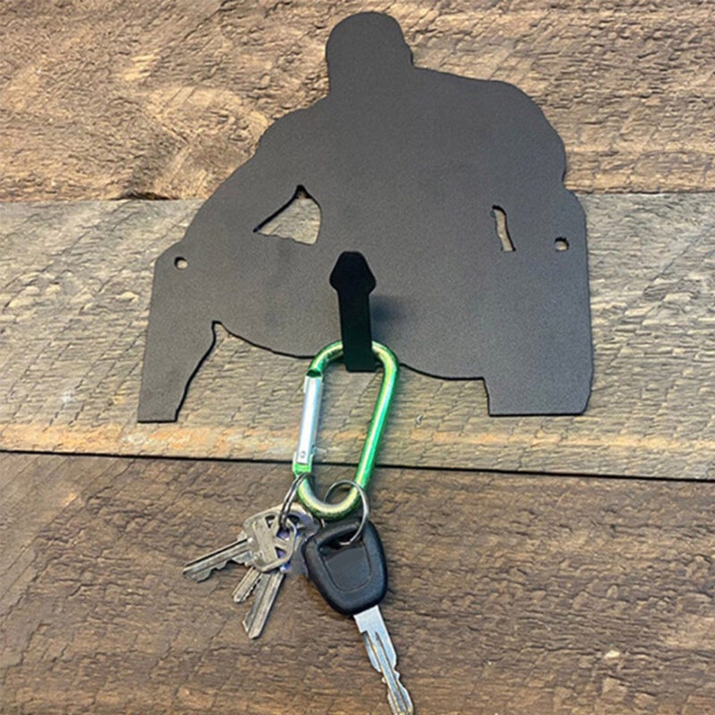 Móc Treo Quần Jean / Khăn Choàng / Cà Vạt Bằng Kim Loại Gắn Tường Tiện Dụng