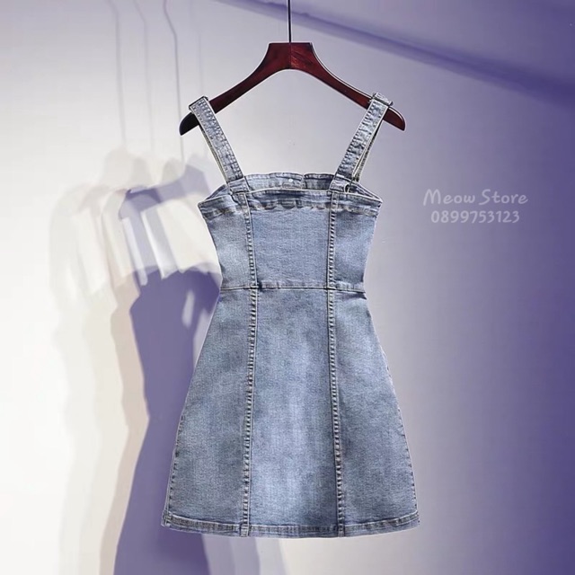 Váy yếm jean