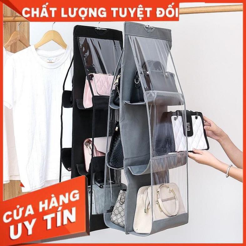 Sale Sốc -  Túi treo giỏ xách 6 ngăn 3 tầng. . Siroshop.