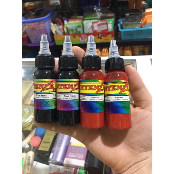 Mực tatoo Intenzen, mực tập phun xăm 30ml